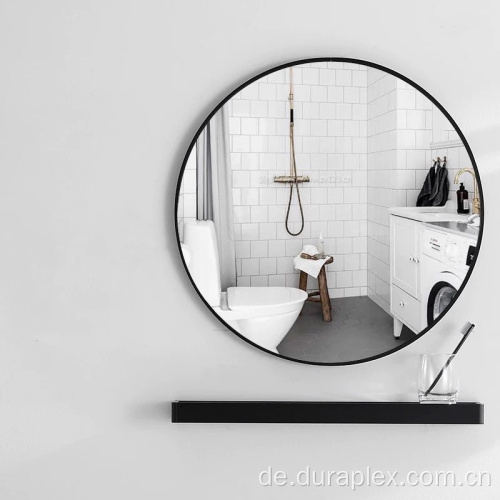 Runder Edelstahl Kupferfreier Spiegel für Badezimmer
